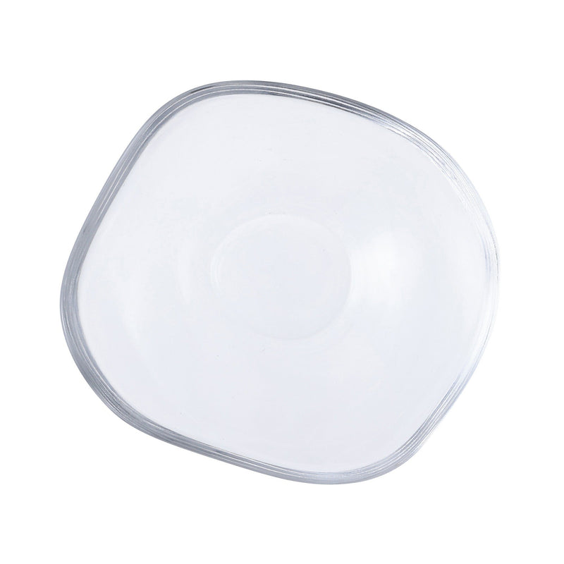 Wavelet Glass Bowl Medium Clear