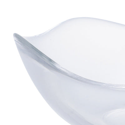 Wavelet Glass Bowl Medium Clear