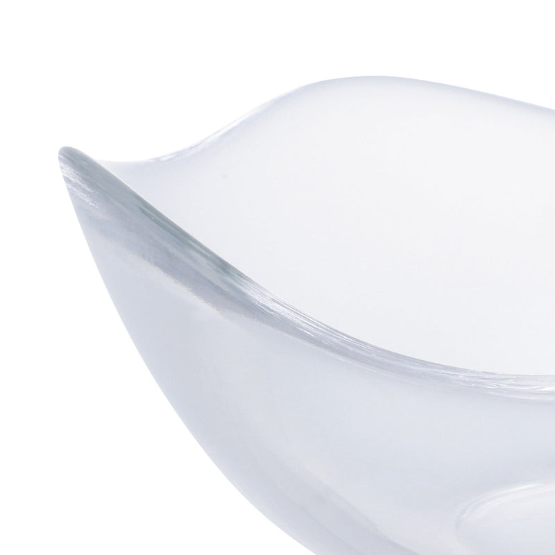 Wavelet Glass Bowl Medium Clear