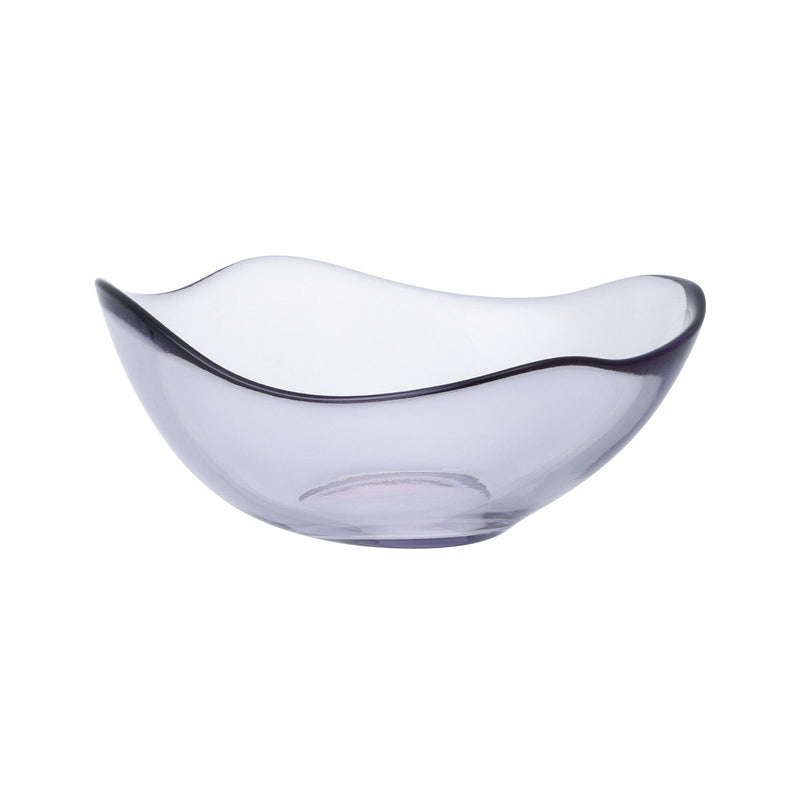 Wavelet Glass Bowl Medium Blue