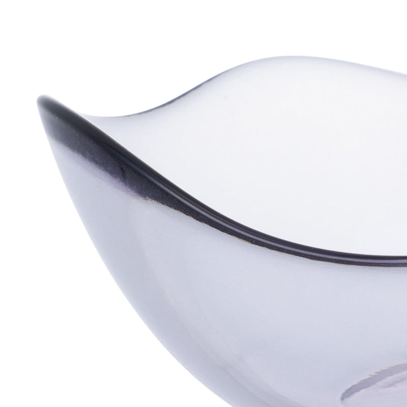 Wavelet Glass Bowl Medium Blue