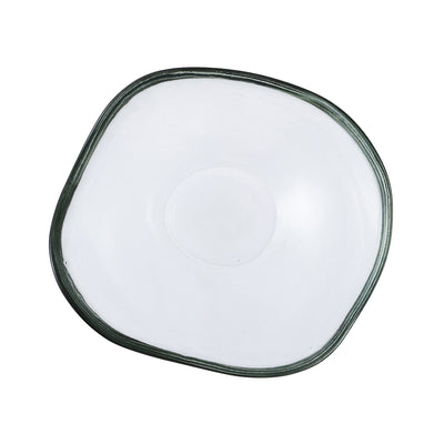 Wavelet Glass Bowl Medium Green