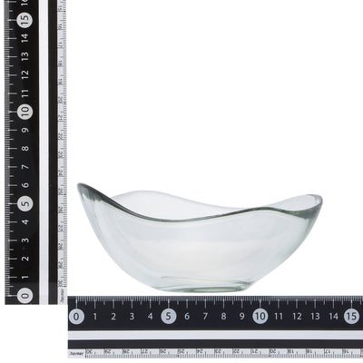 Wavelet Glass Bowl Medium Green