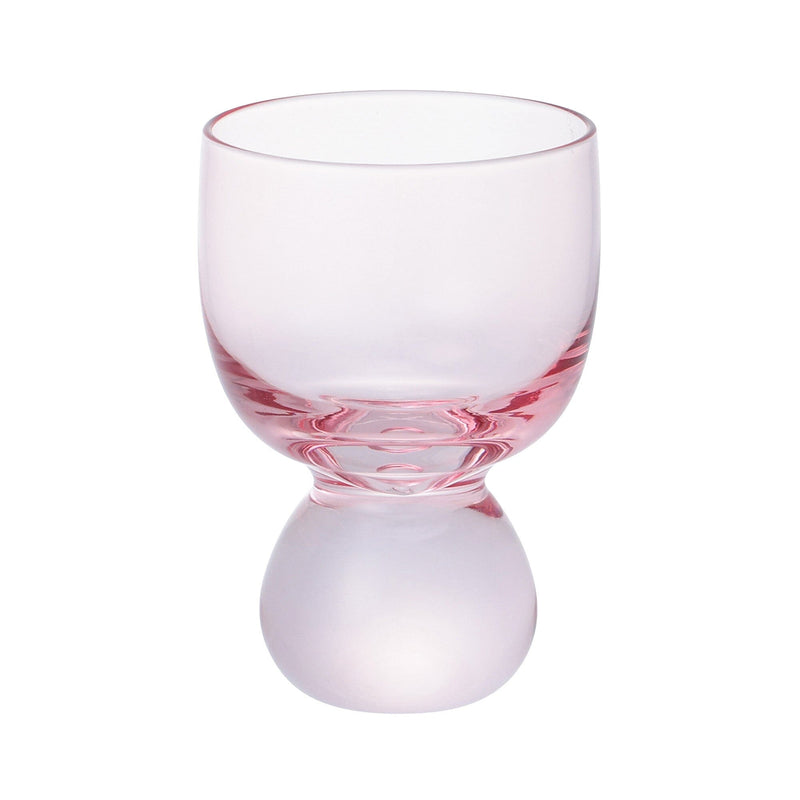 Wavelet Glass Bowl SS Pink