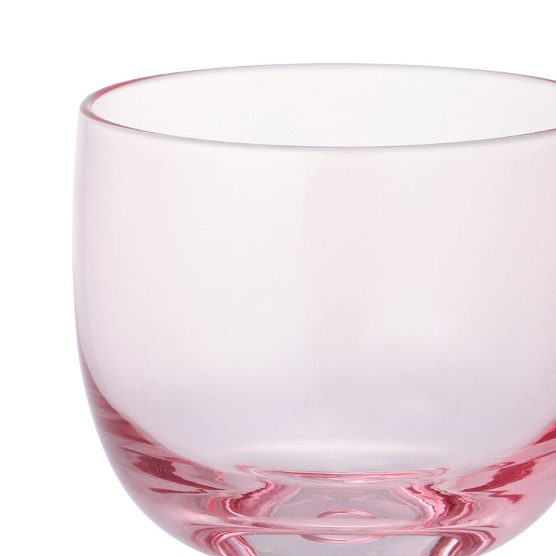 Wavelet Glass Bowl SS Pink