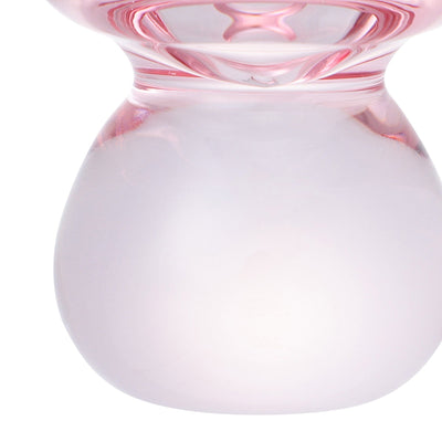 Wavelet Glass Bowl SS Pink