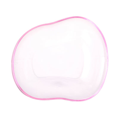 Glass Bean Bowl Pink