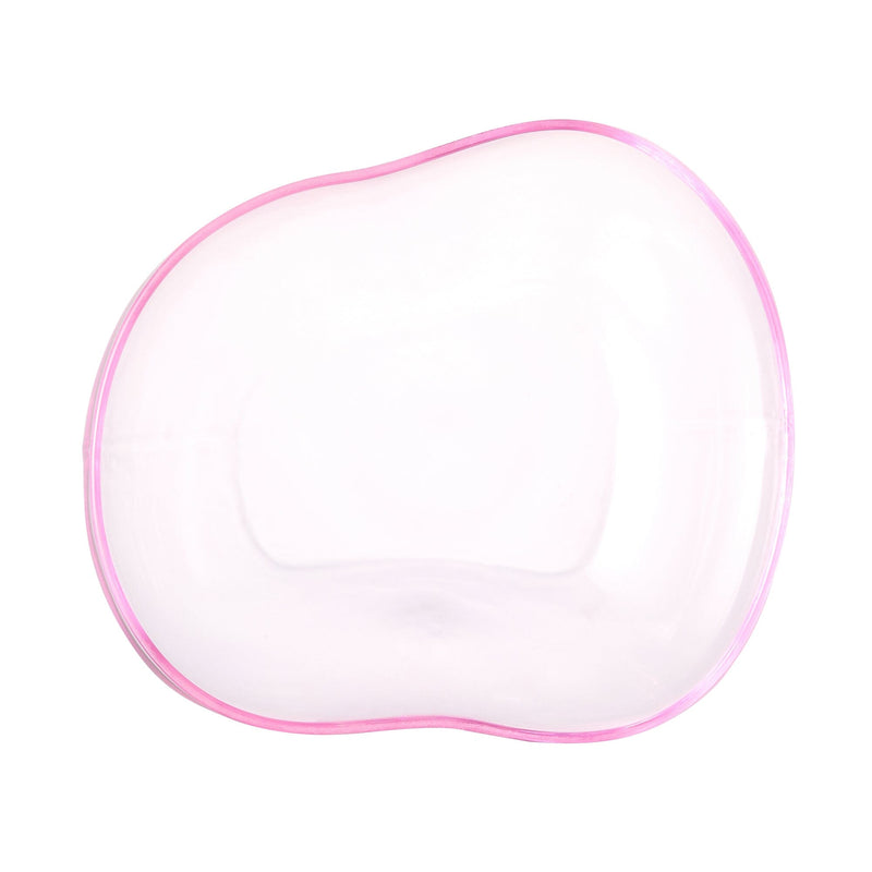 Glass Bean Bowl Pink