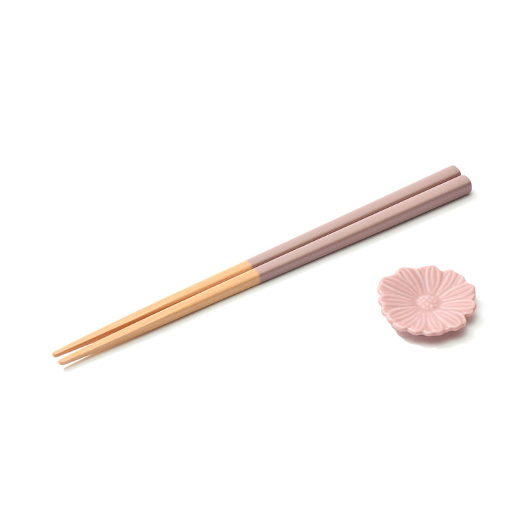 Chopsticks & Rest Giftset  Purple