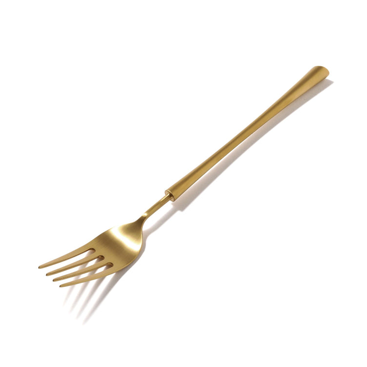 Pair Cutlery 4 Piece Dinner Set  Gold