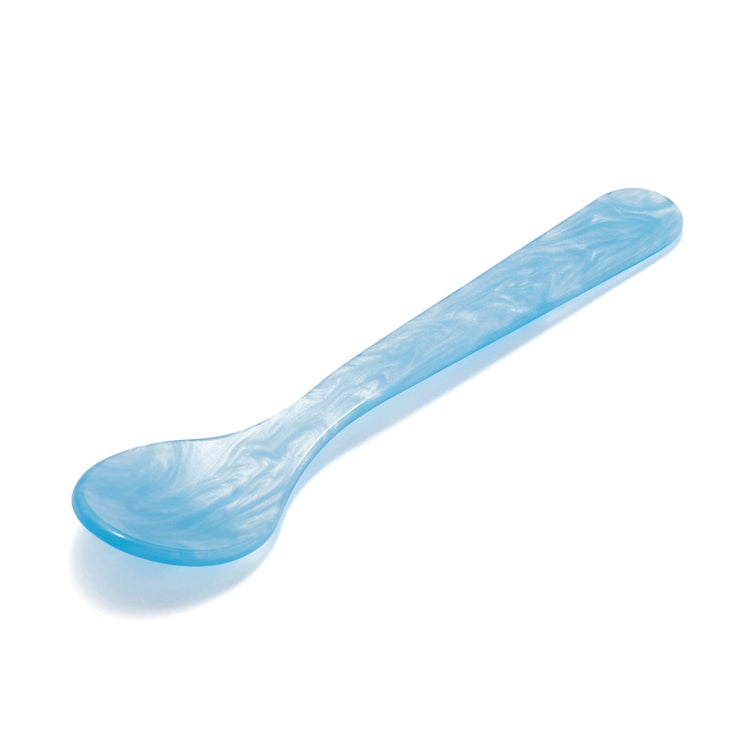 Color Marble Dessert Spoon Blue