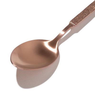 Texture Dinner Spoon  Copper