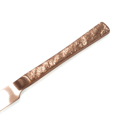 Texture Dinner Knife  Copper