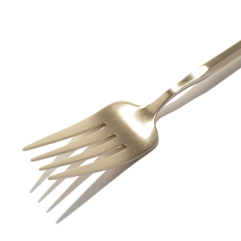 Straight Dinner Fork  Gold