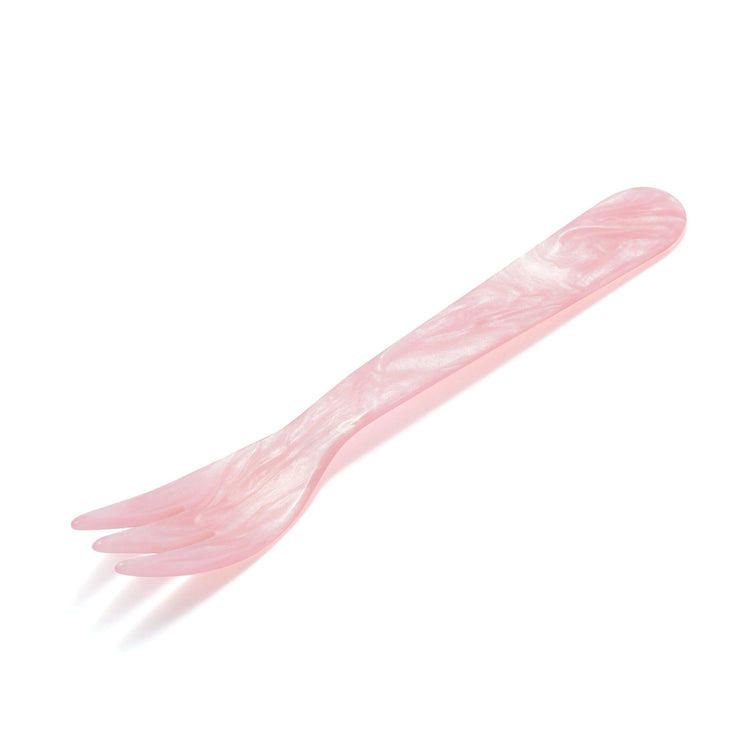 Color Marble Dessert Fork Pink