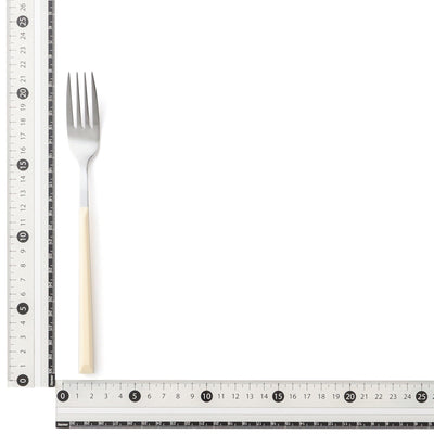 Color Handle Dinner Fork Yellow
