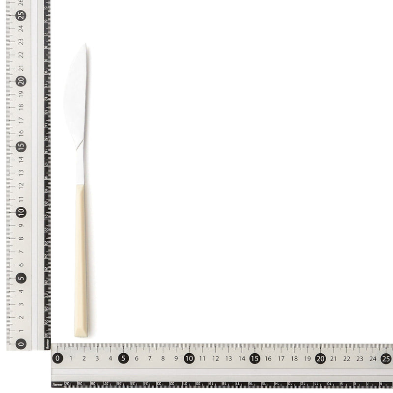 Color Handle Dinner Knife Yellow