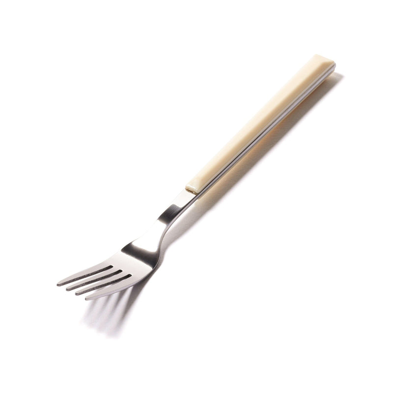 Color Handle Cake Fork Yellow