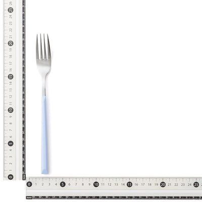 Color Handle Dinner Fork Blue