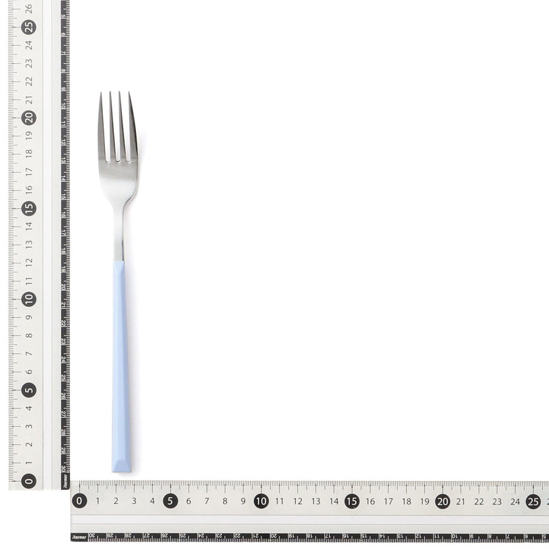 Color Handle Dinner Fork Blue