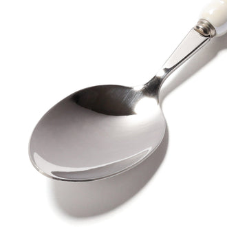 Pearl Dinner Spoon White