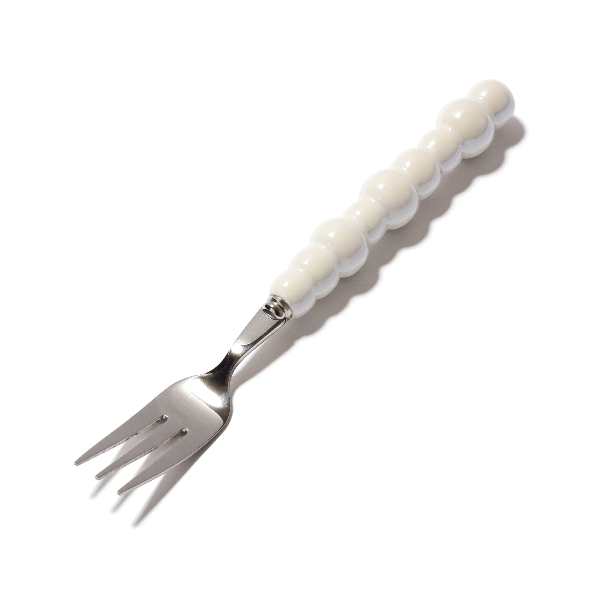Pearl Dessert Fork White