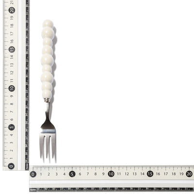 Pearl Dessert Fork White