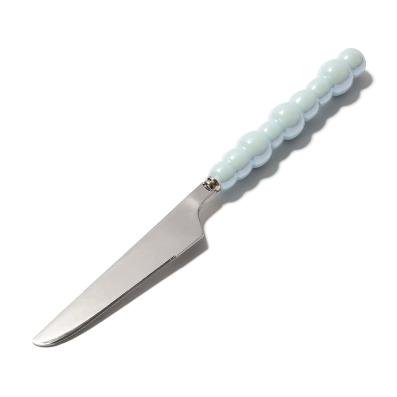 Pearl Dinner Knife Light Blue