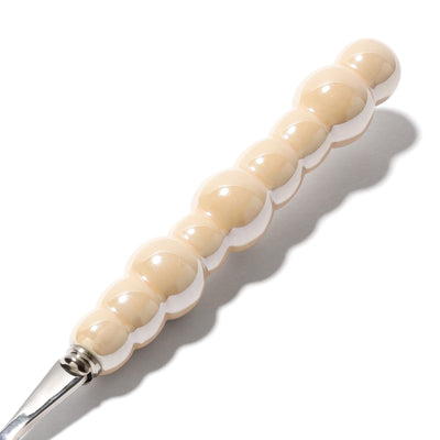 Pearl Dessert Fork Light Beige