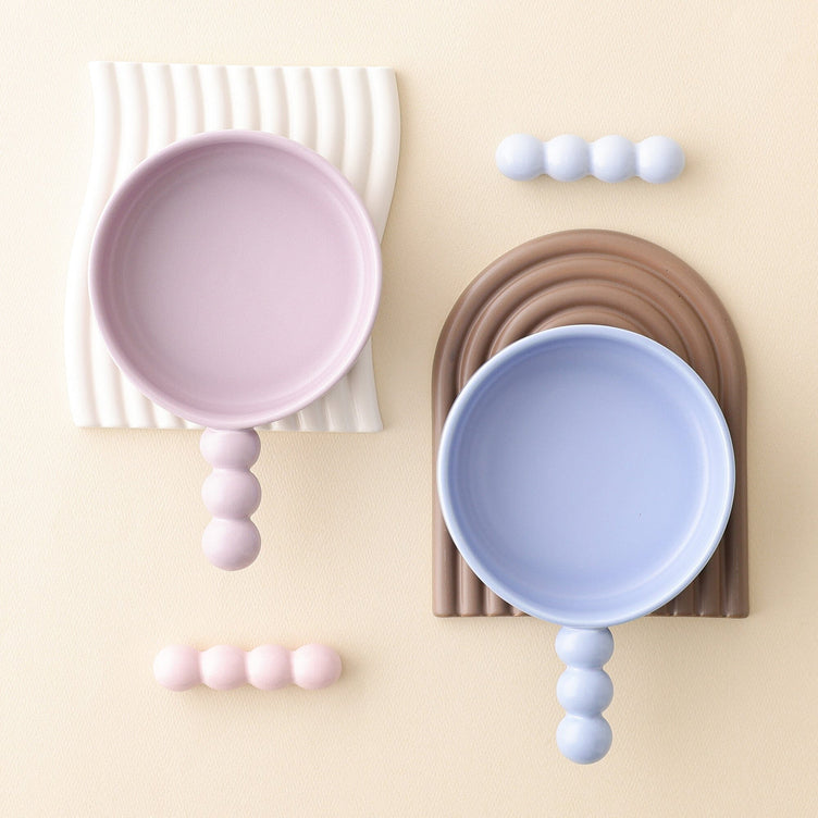 Cutlery Rest Pompon Blue