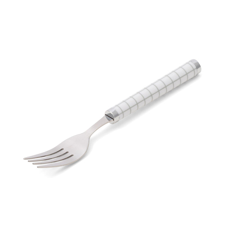 Cutlery Set Of 8 Check Gray
