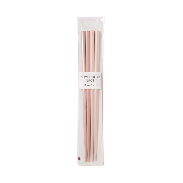 Dishwasher-Safe Chopsticks Set Of 2 Pink