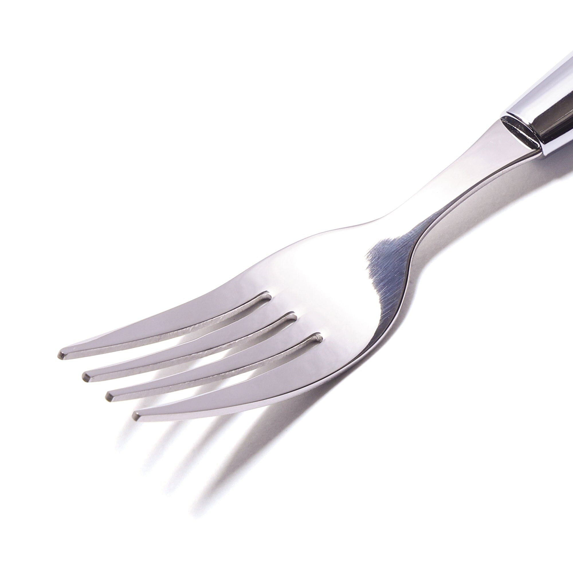 Clear Handle Cake Fork Clear