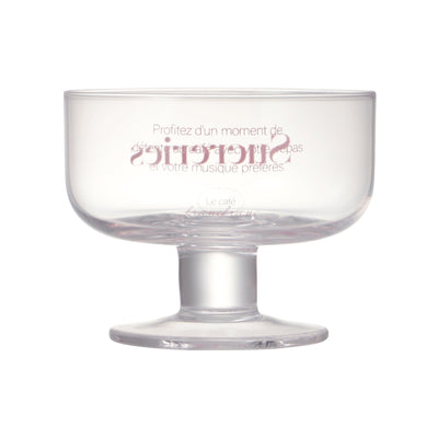 Le Cafe Dessert Glass Pink