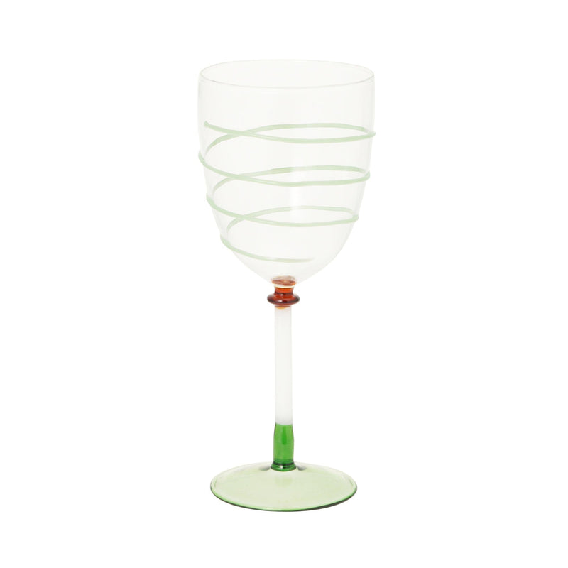 Art Wine Glass Spiral