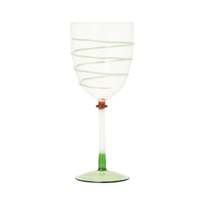 Art Wine Glass Spiral