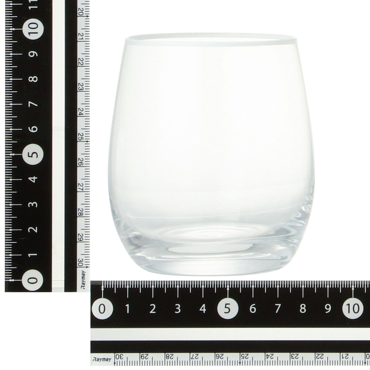 Color Rim Tumbler Clear