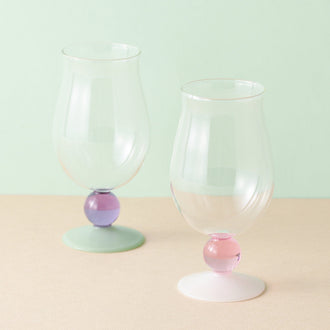 Tulip Beer Glass Pink