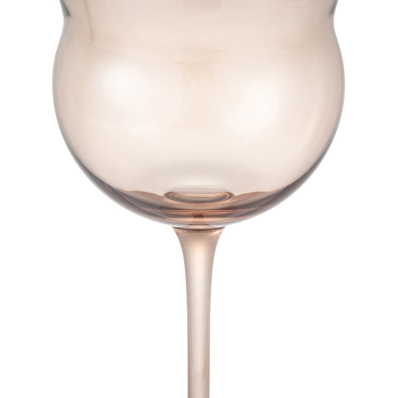 MokoMoko Wine Glass Brown