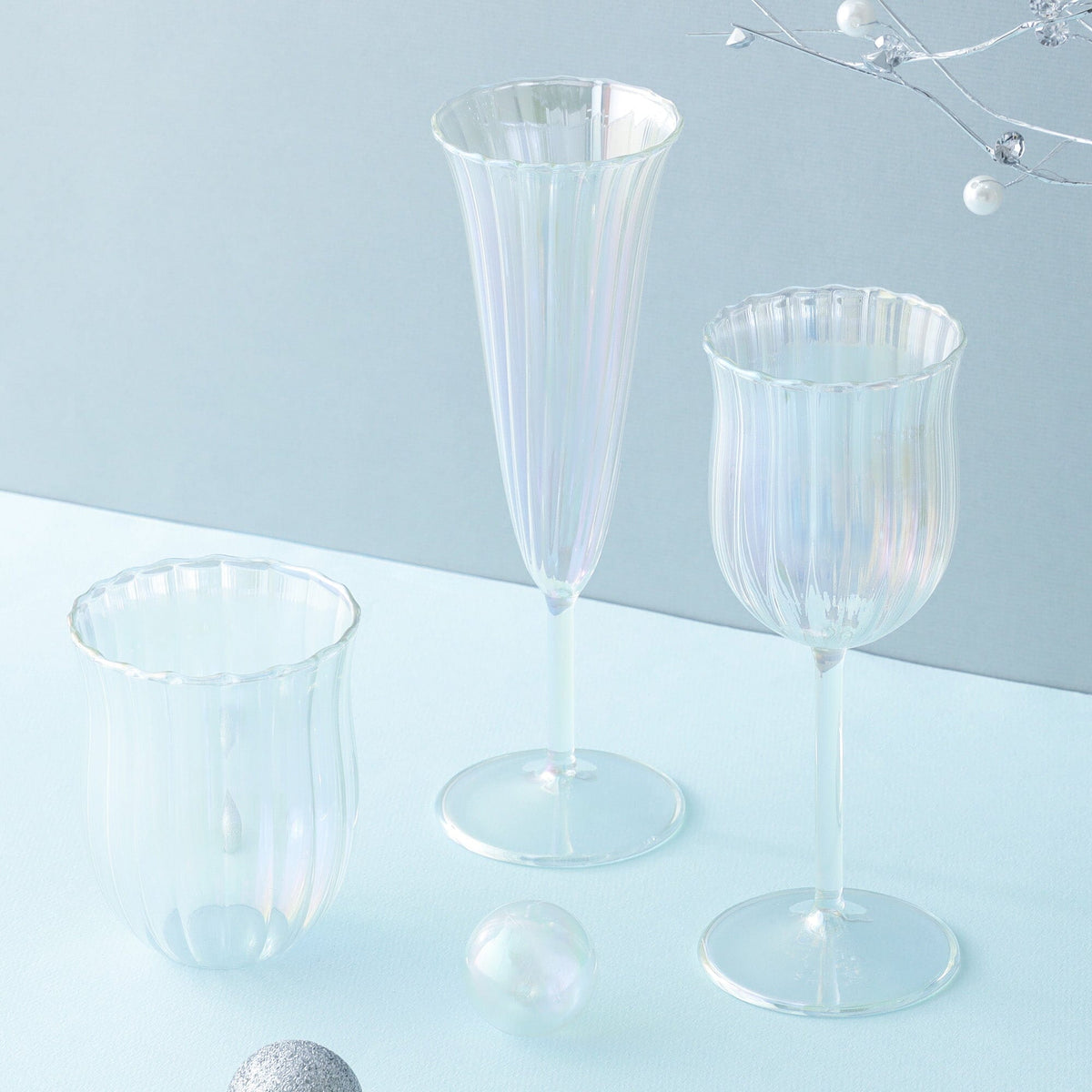 Lillie Wine Glass Opal