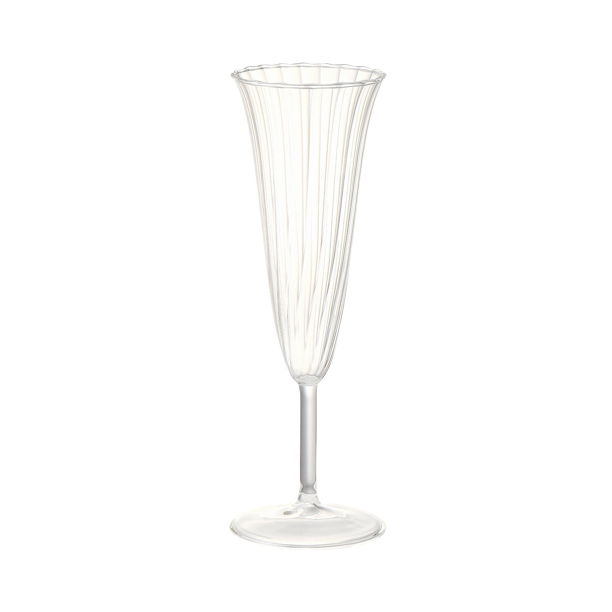 Lillie Champagne Glass Clear