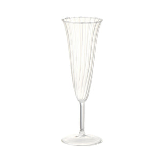 Lillie Champagne Glass Clear