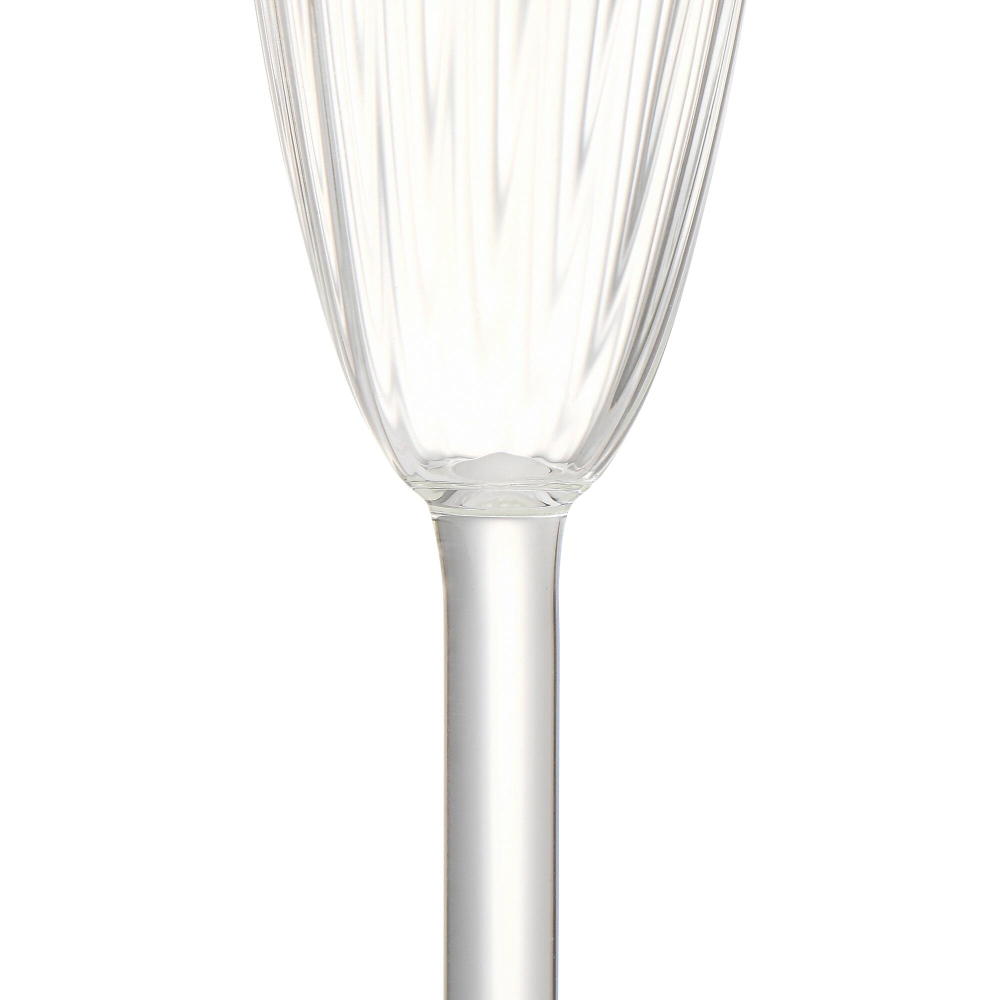 Lillie Champagne Glass Clear