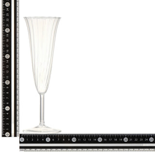Lillie Champagne Glass Clear
