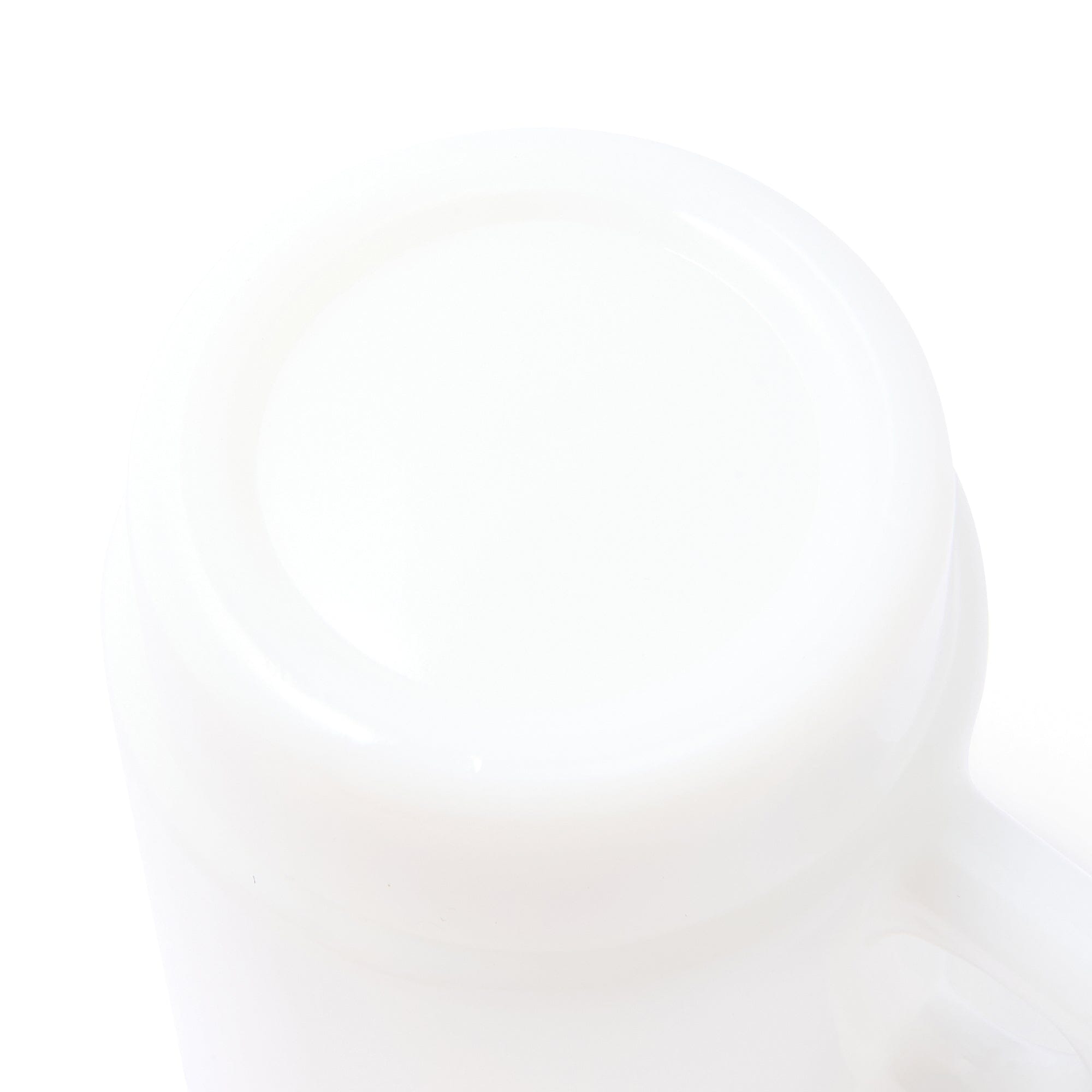 Milk Glass Mug White