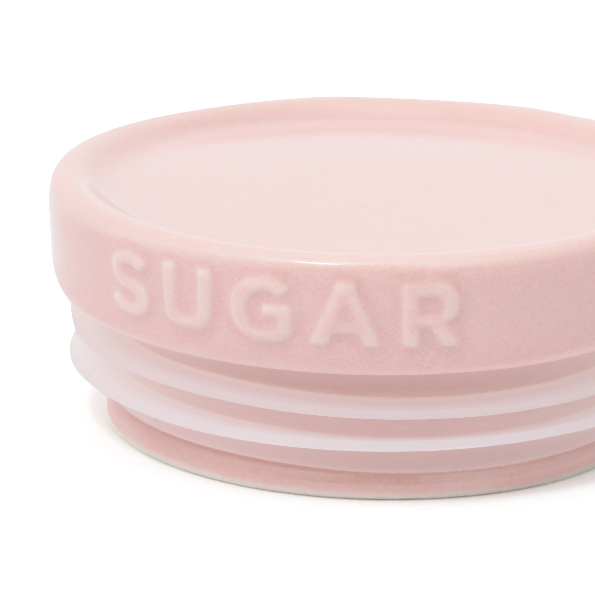 Bicolor Mug Canister Sugar Pink