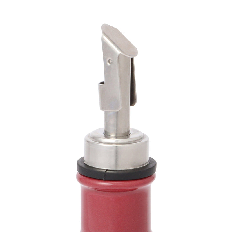 Logo Oil & Vinegar Bottle Large Red