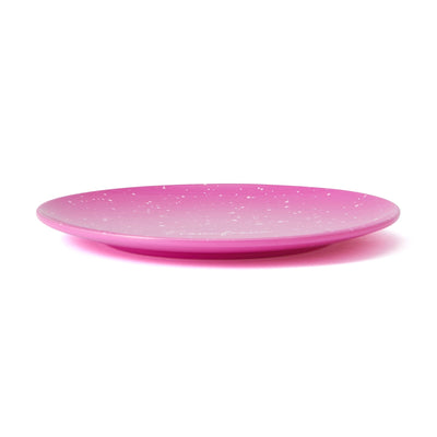 Splatter Melamine Plate Small Pink