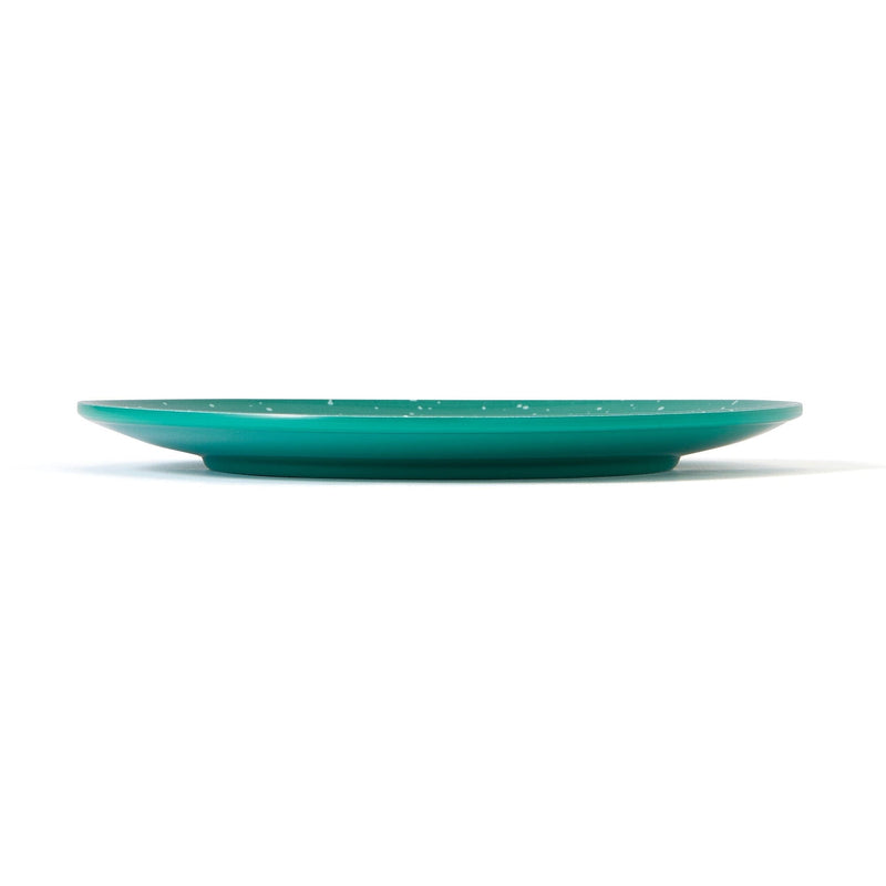 Splatter Melamine Plate Small Green