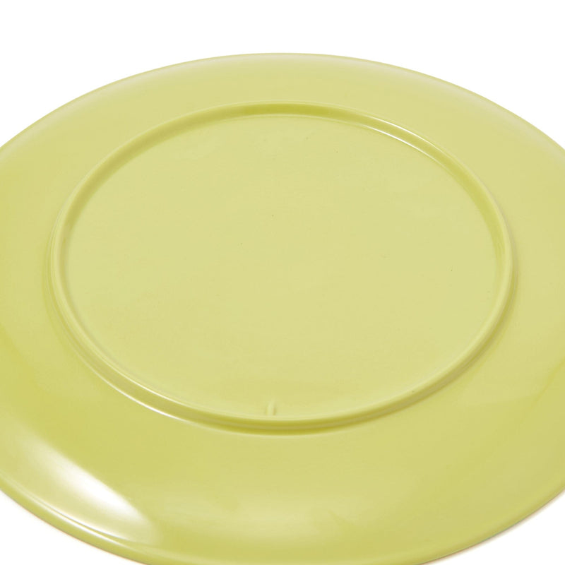 Splatter Melamine Plate Small Yellow